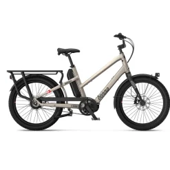 Elektrische Fietsen|Elektrische Bakfietsen < Benno Bikes BOOST EVO 7 CX - 24" Elektrische Bakfiets voor Dames - 2026 - titanium grey