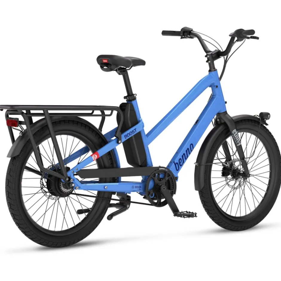 Elektrische Fietsen|Elektrische Bakfietsen < Benno Bikes BOOST EVO 7 CX - 24" Elektrische Bakfiets voor Dames - 2026 - dutch blue