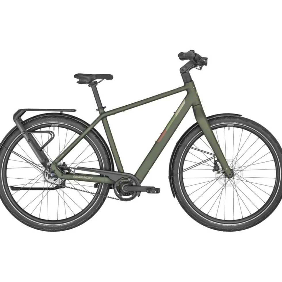 Bergamont E-VITESS EXPERT GENT - Elektrische Urban-fiets - 2023 - matt khaki green