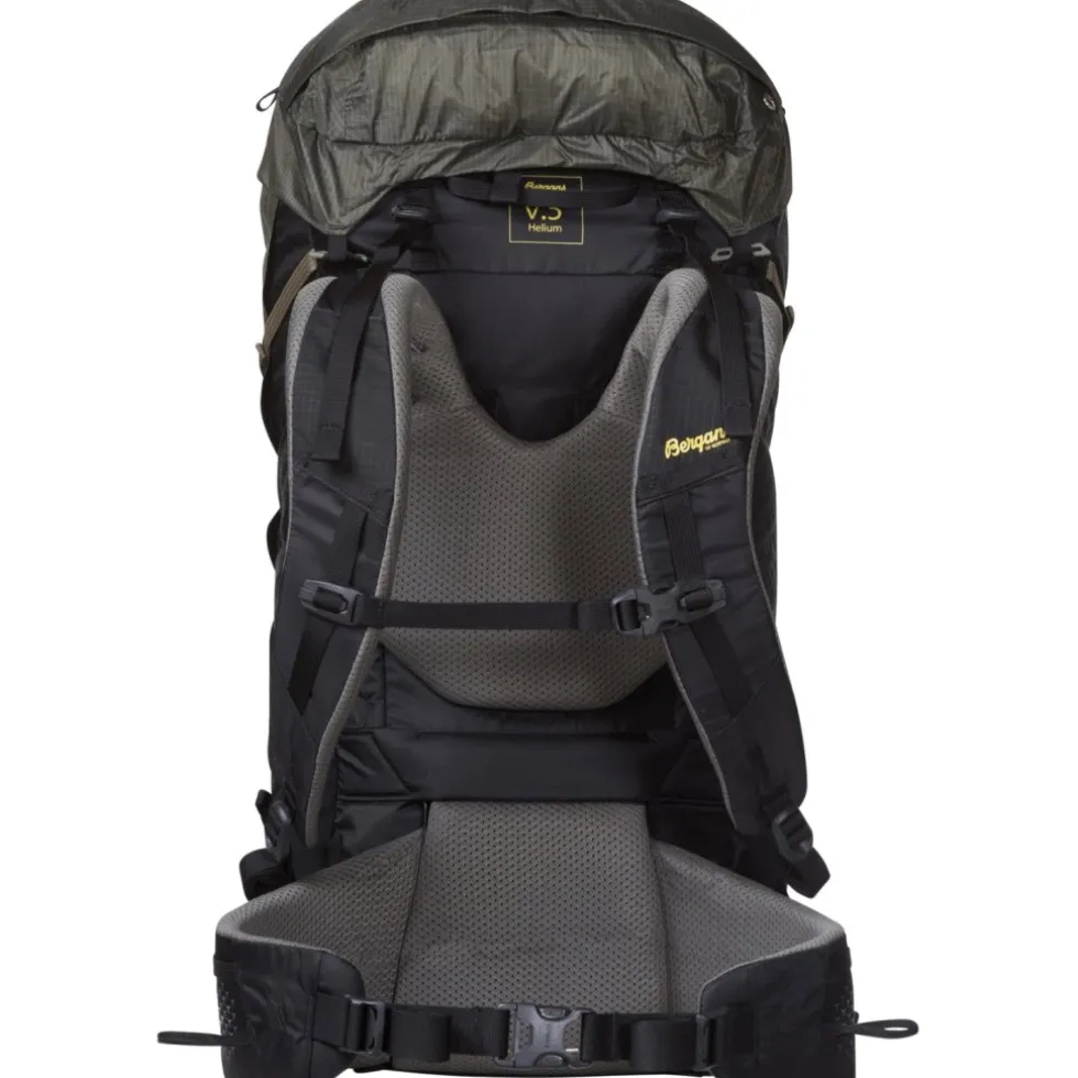 Bergans Helium V5 40L Rugzak - dark shadow grey/black/golden yellow
