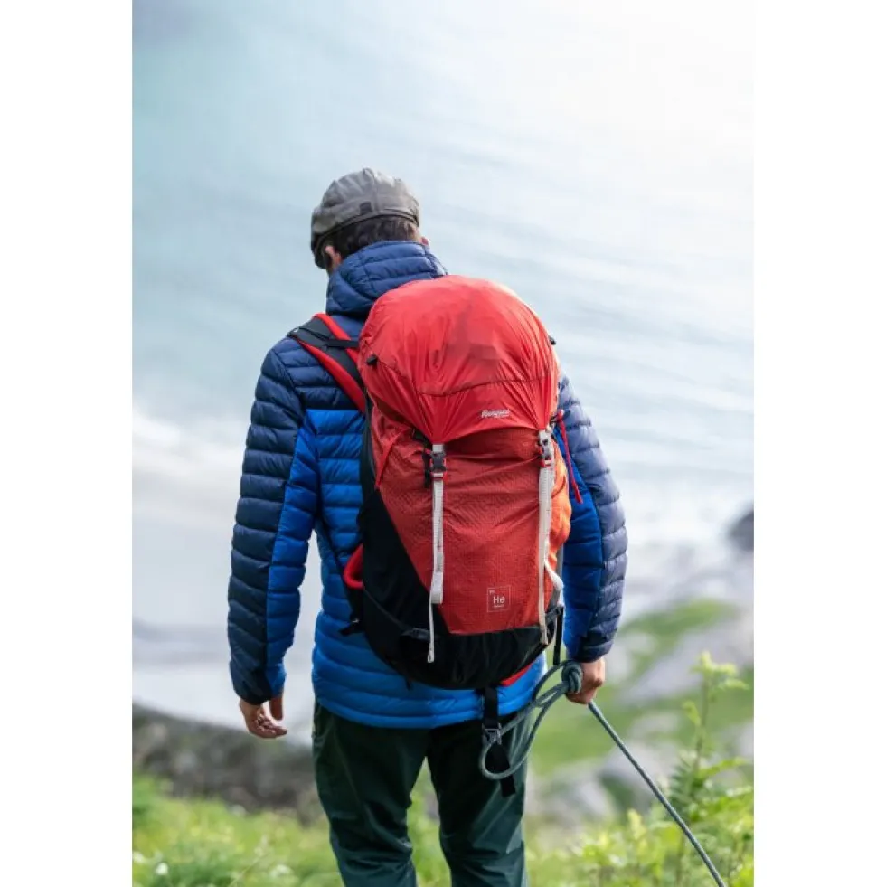 Bergans Helium V5 40L Rugzak - dark shadow grey/black/golden yellow