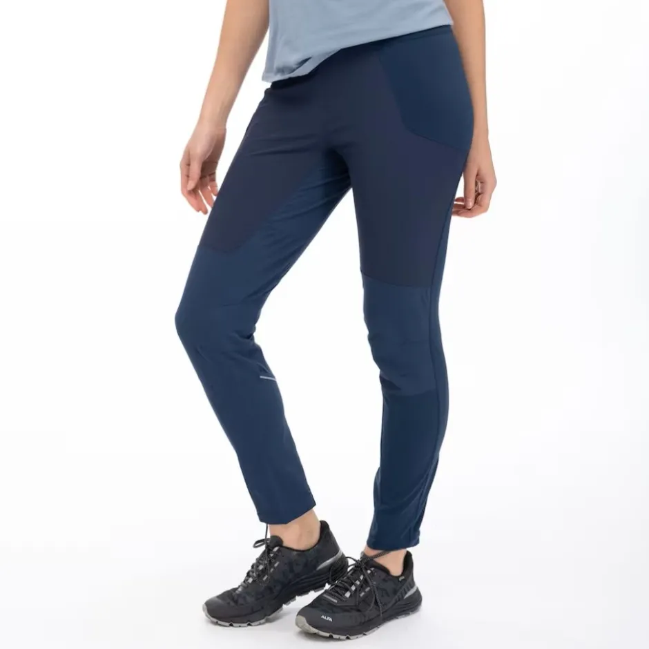 Broeken & Rokken < Bergans Fløyen Original Tight Broek Dame - navy blue