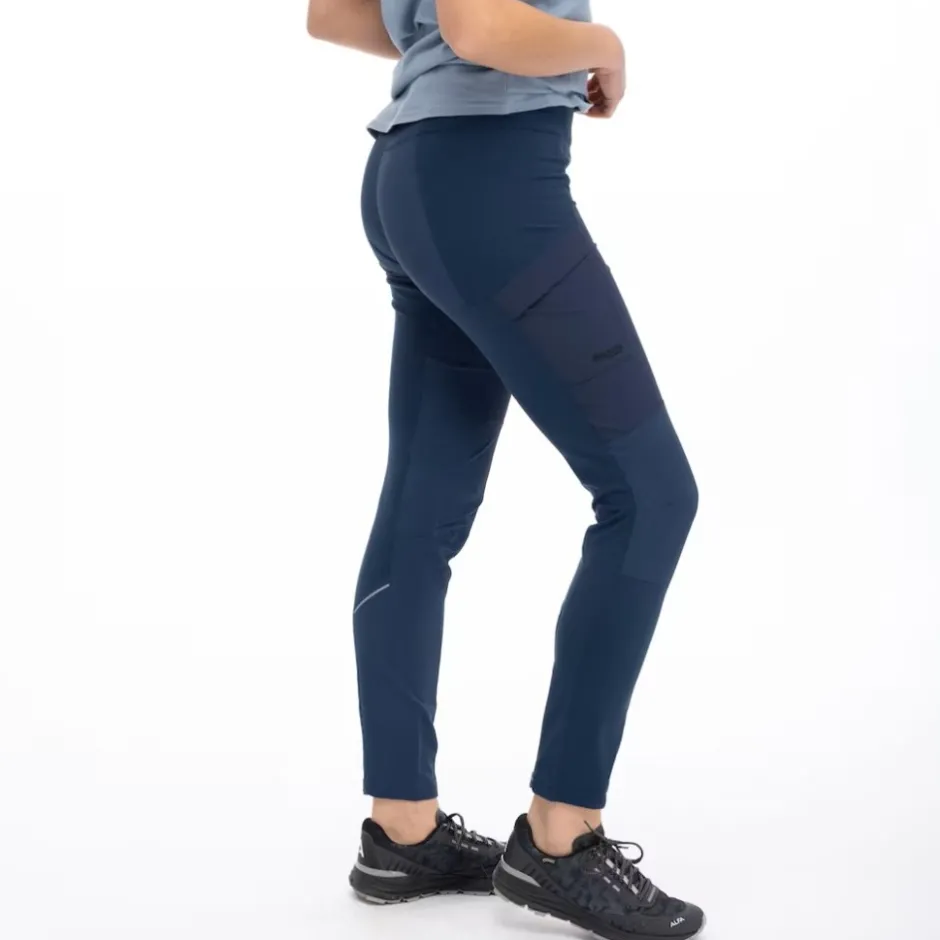 Broeken & Rokken < Bergans Fløyen Original Tight Broek Dame - navy blue