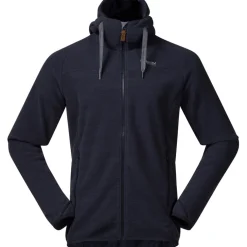 Bergans Hareid Fleece Herenjas - dark navy