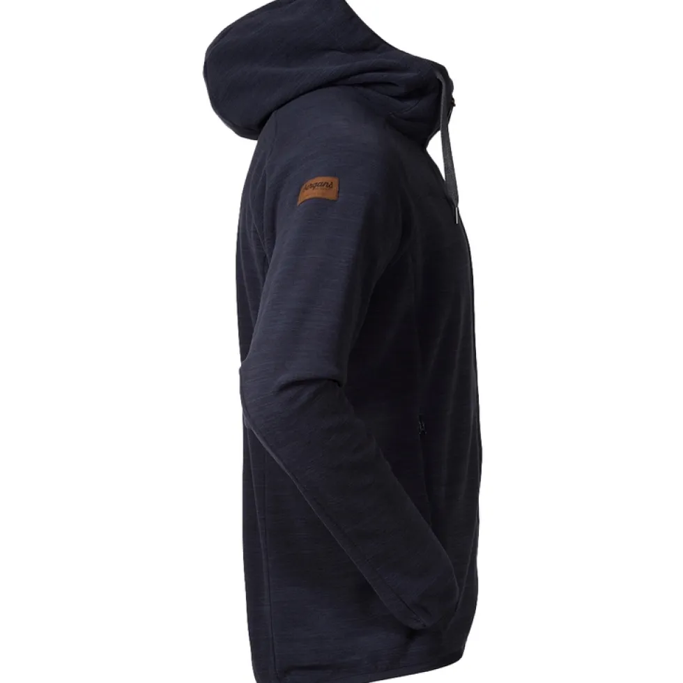 Bergans Hareid Fleece Herenjas - dark navy