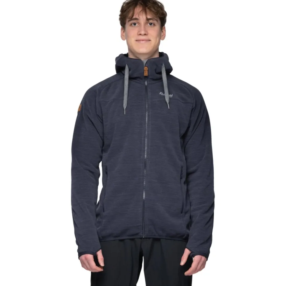 Bergans Hareid Fleece Herenjas - dark navy