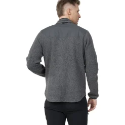 Shirts & Midlayers < Bergans Nordarka ReWoo Pie idayer Jas Heren - soid dark grey/dark shadow grey