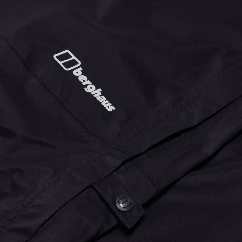 Berghaus Pertex Paclite Broek Heren - Lang - Jet Black