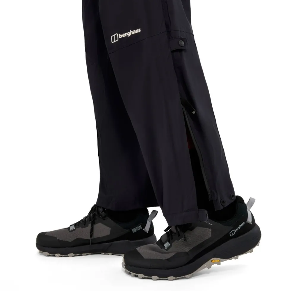 Berghaus Pertex Paclite Broek Heren - Lang - Jet Black