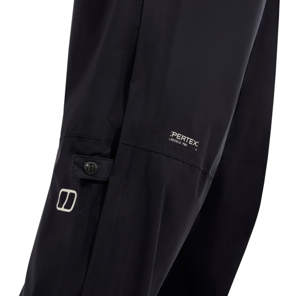 Berghaus Pertex Paclite Broek Heren - Lang - Jet Black
