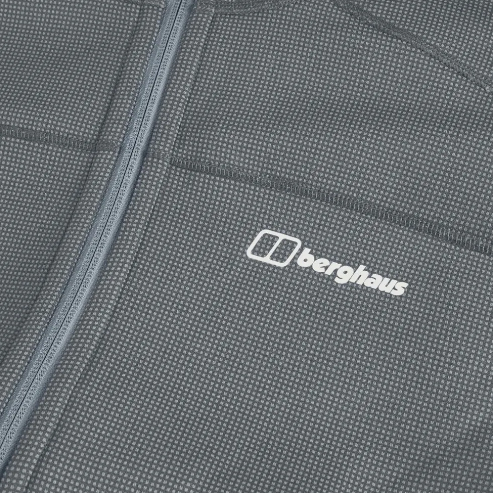 Berghaus Pravitale MTN 2.0 Fleece Jas met Capuchon Heren - Granite/Cavern