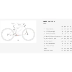 BH Bikes LYNX RACE 8.5 - 29" Carbon Mountainbike - 2025 - carbon light grey / light grey