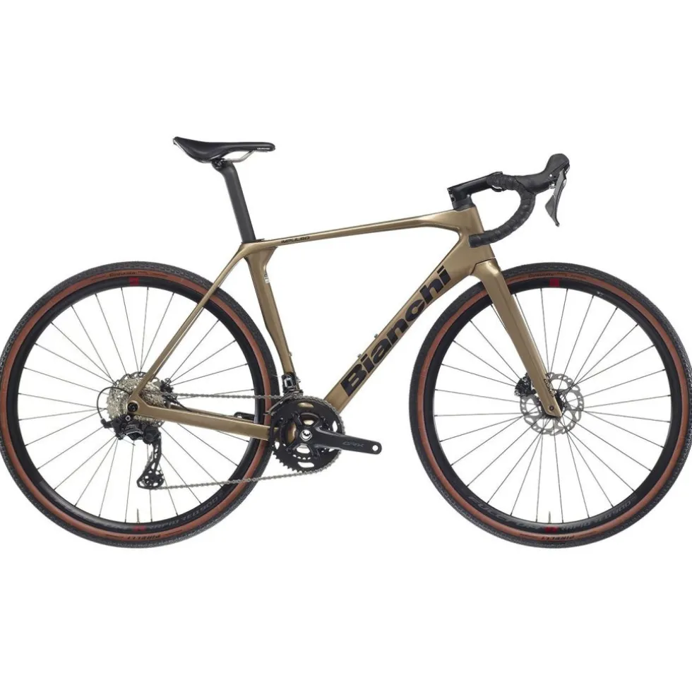 Bianchi IMPULSO COMP Velomann - GRX 610 - Gravelbike - 2026 - terra / black glossy