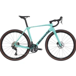 Race Gravelbikes < Bianchi IPUO PRO - GRX 820 - Carbon Grave Bike - 2026 - CK16 / graphite att