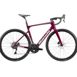 Bianchi INFINITO - 105 - Carbon Racefiets - 2026 - burgundy red / white full glossy