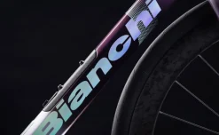 Bianchi INFINITO - Launch Edition - Ultegra Di2 - Carbon Racefiets - 2026 - grey/violet / chrome full glossy