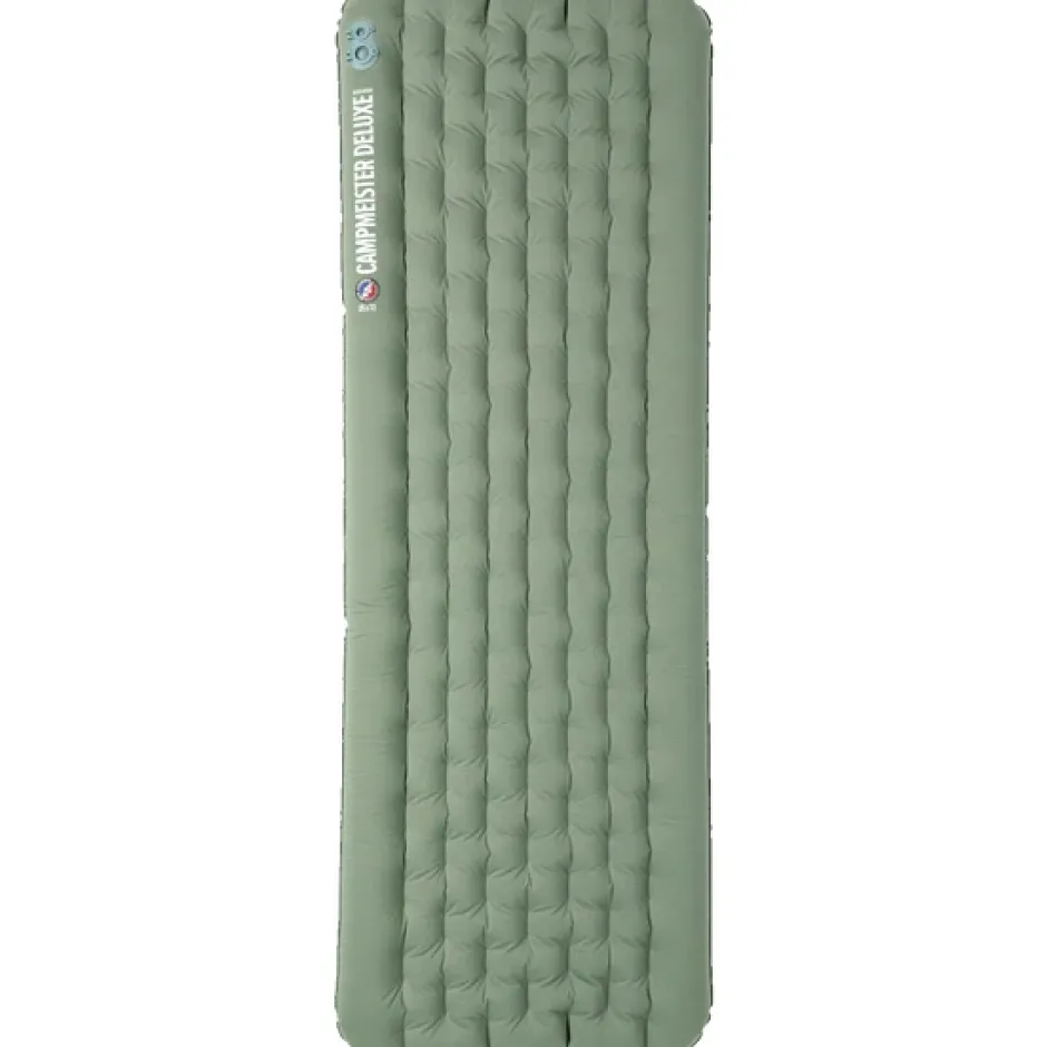 Slaapmatten < Big Agnes Campmeister Deluxe Geïsoleerd Slaapmatje - Extra Wide Long | deep lichen green