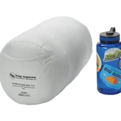 Slaapzakken < Big Agnes Greystone 30° Slaapzak voor dames - Regular - Rits rechts - blue surf/nasturtium