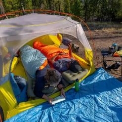 Big Agnes Greystone 30° Slaapzak - Lang - Rits links - cherry tomato/rooibos tea