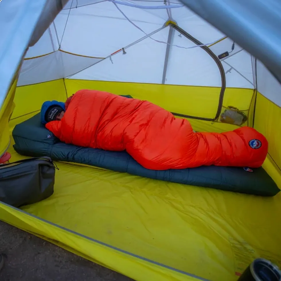 Big Agnes Greystone 30° Slaapzak - Lang - Rits links - cherry tomato/rooibos tea