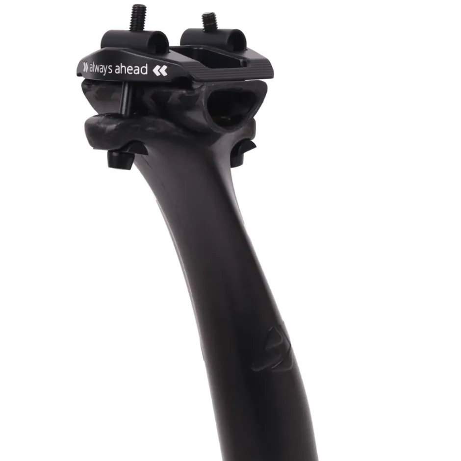 Vaste Zadelpennen < bike ahead composites THE SETBACK Cranked Seatpost - UD Carbon - Ø 31.6mm