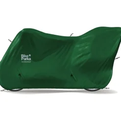 BikeParka Longtail Beschermhoes voor Fiets met fietsstoeltje voor kinderen - Forest Green - 210x130cm