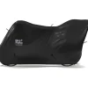 Fietshoezen < BikeParka Longtail Beschermhoes voor Fiets met fietsstoeltje voor kinderen - Black - 210x130cm