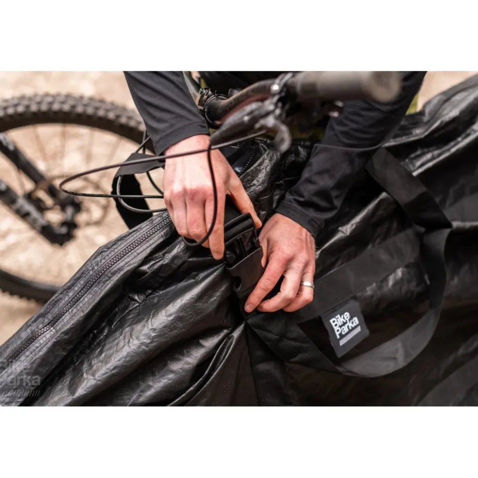 Transporttassen|Fietshoezen < BikeParka RoughSac Fietstas - Zwart - 260x130cm