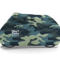 BikeParka XL Beschermhoes voor de fiets - Camouflage - 225x140cm