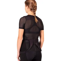 Bioracer Breeze Baselayer met korte mouwen Dames - zwart