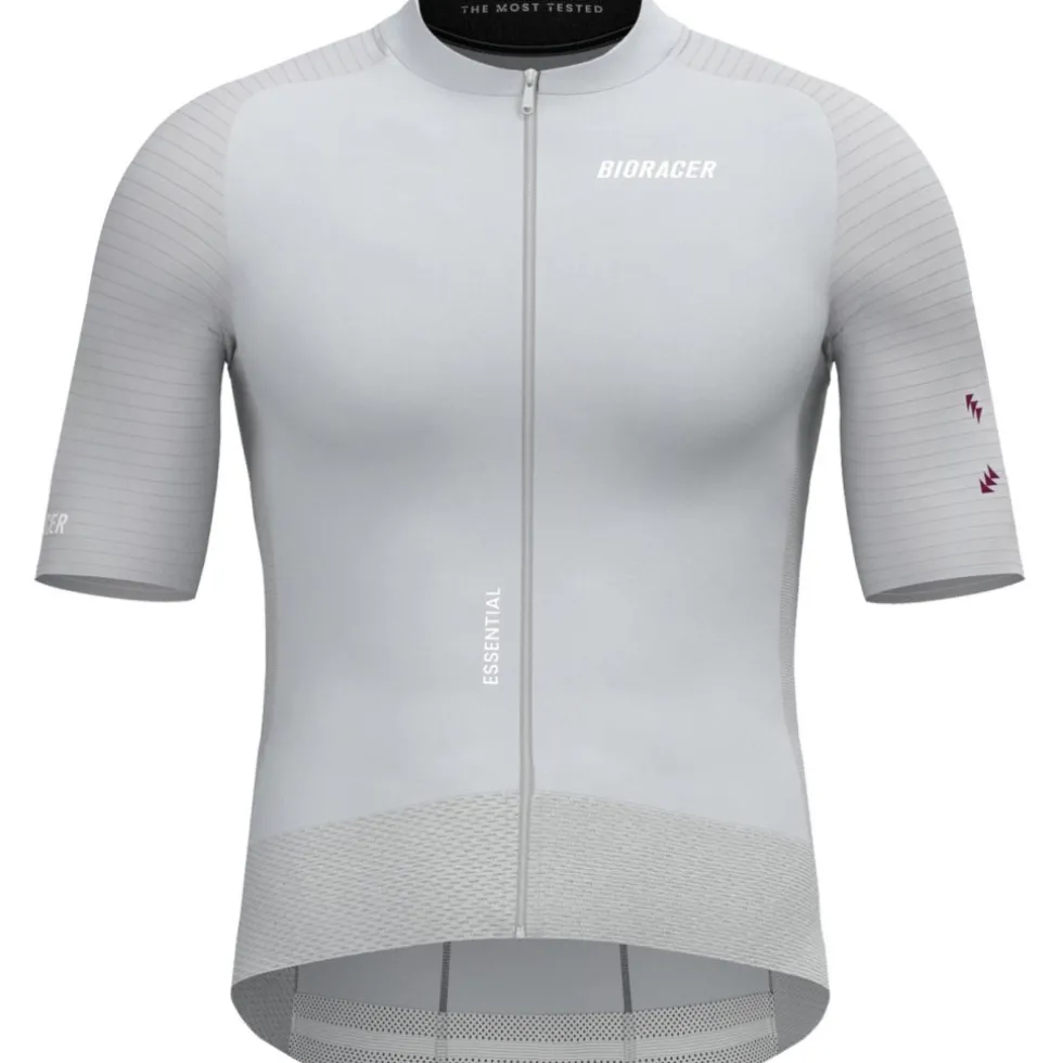Bioracer Epic Essential Fietsjersey heren - cool grey