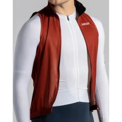Bioracer Icon Fietsvest heren - terra cotta