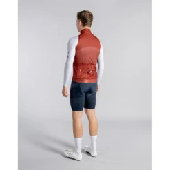 Bioracer Icon Fietsvest heren - terra cotta