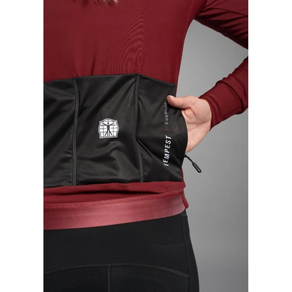 Bioracer Tempest Fietsjas Dames - berry blizzard