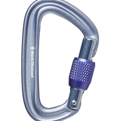 Karabijnhaken < Black Diamond LiteForge Screwgate Carabiner - Gray