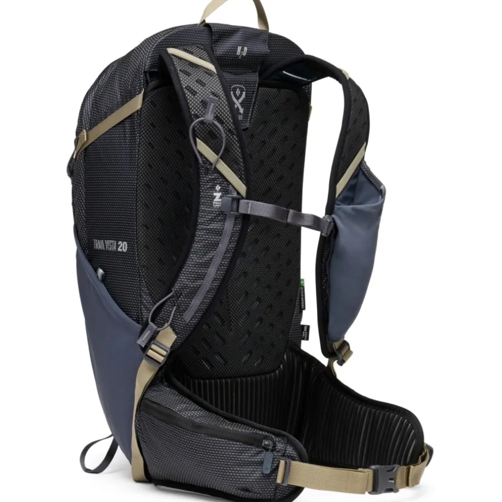 Black Diamond Trail Vista 20 Rugzak - Black-Carbon