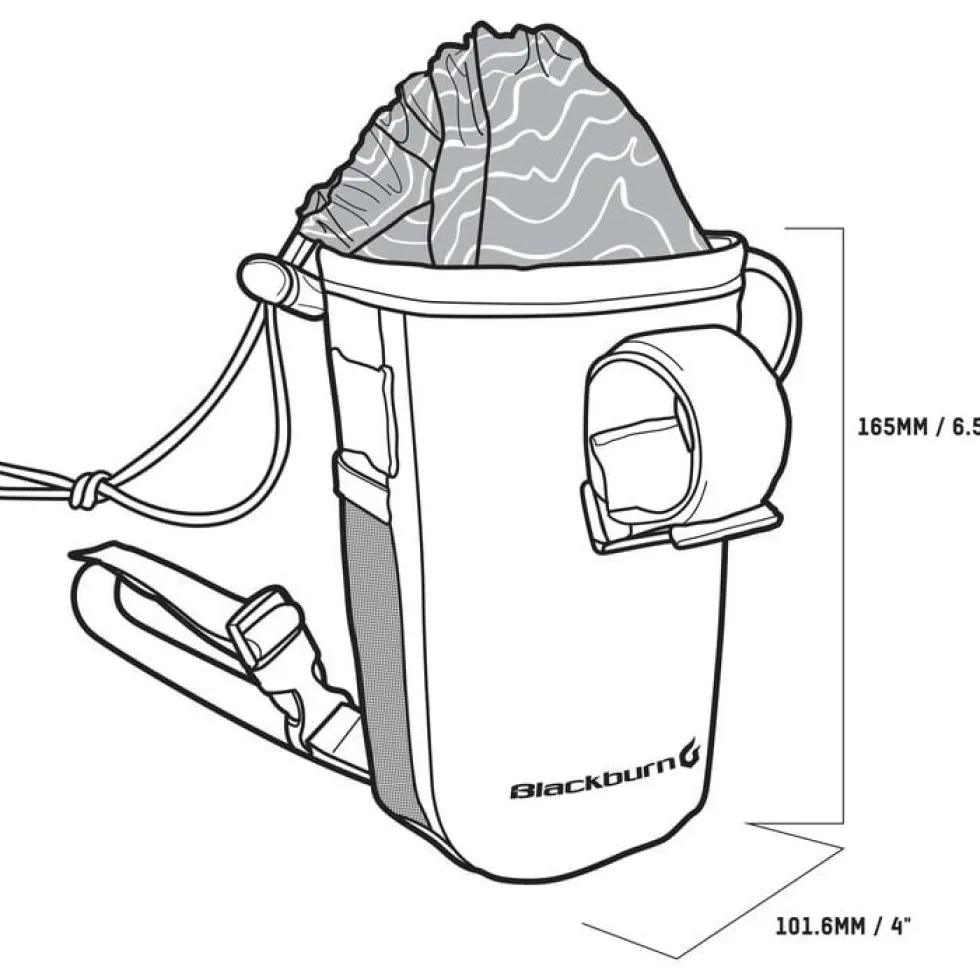 Blackburn Outpost CarryAll Stuurtas - 1.2L - zwart