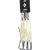 Black Diamond MiniWire Alpine Quickdraw 60cm - 3 Pack - Light Gray