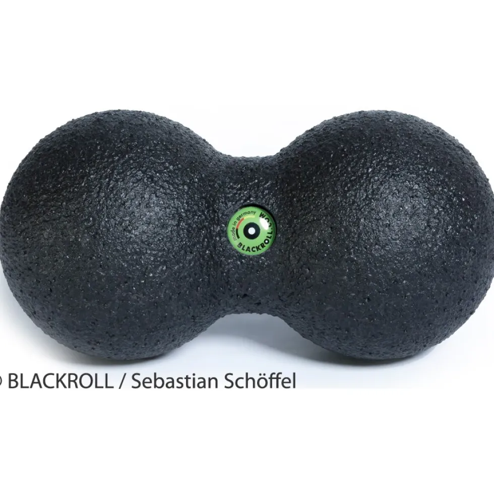 BLACKROLL DuoBall 08 cm - Fascia-Bal - black