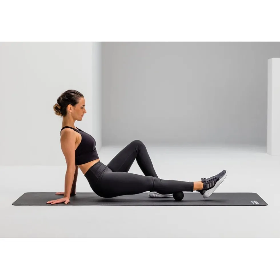 BLACKROLL Ball 08 cm - Fascia-Bal - zwart/grijs