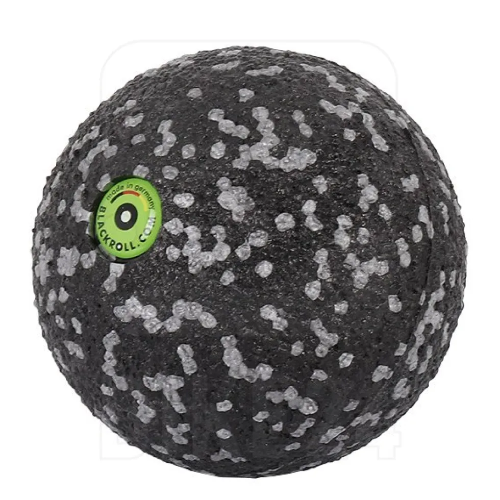 BLACKROLL Ball 08 cm - Fascia-Bal - zwart/grijs