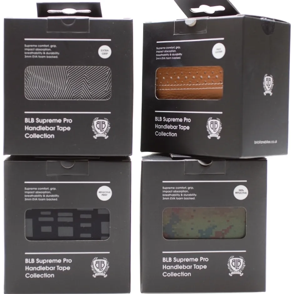 Stuurlint < BLB Supreme Pro Faux Kunstleer Stuurlint - bruin/zwart