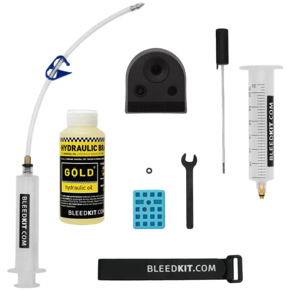 BLEEDKIT.COM Premium GOLD Edition for Shimano MTB Hydraulic Brakes