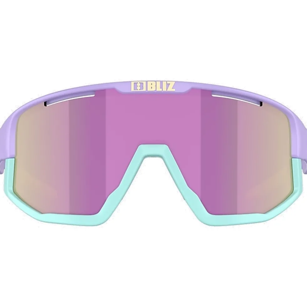 Bliz Fusion Small Bril - Matt Pastel Purple - Brown Pink Multi