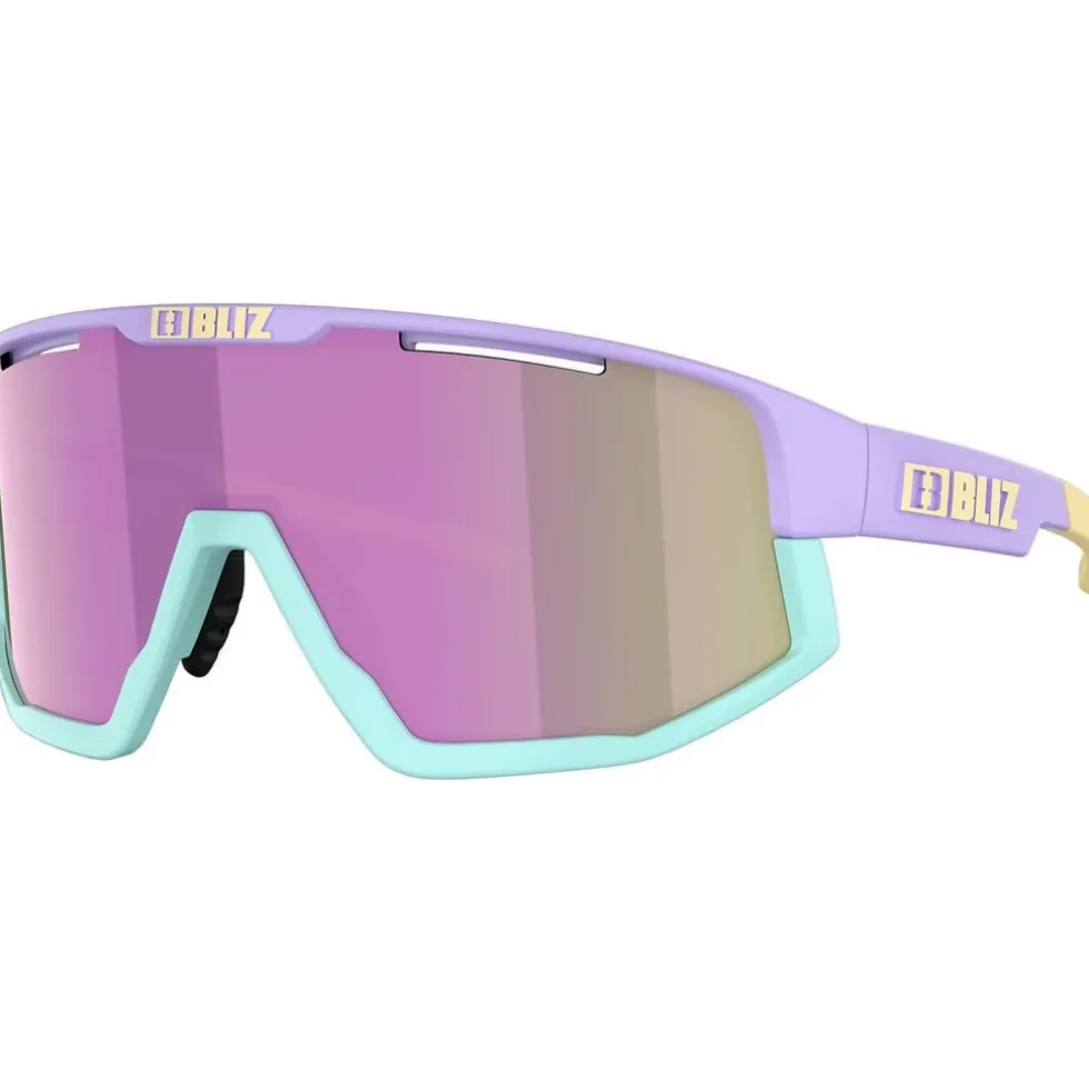 Bliz Fusion Small Bril - Matt Pastel Purple - Brown Pink Multi