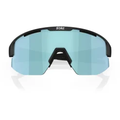 Bliz Matrix Small Brillen - Matt Black - Smoke Ice Blue Multi