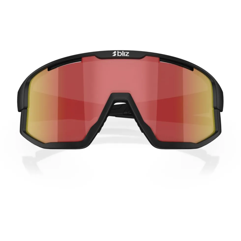 Bliz Vision Bril - Matt Black - Brown Red Multi