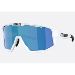 Bliz Vision Bril - Matt White - Smoke Blue Multi