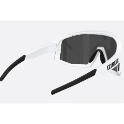Bliz Vision Bril - Matt White - Smoke Blue Multi