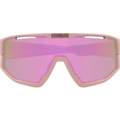 Bliz Fusion Small Bril - Matte Pink - Brown Pink Mirror